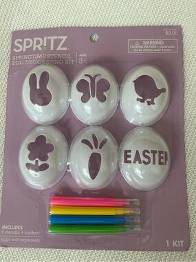 Spritz Easter egg stencil kit